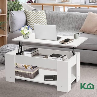 Foto 8 | Mesa de Centro Kingshouse color Blanco