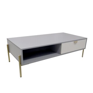 Foto 1 | Mesa De Centro Ilios Innova Minimalista Color Gris