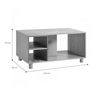 Foto 4 | Mesa de Centro Bossa Plux color Marrón