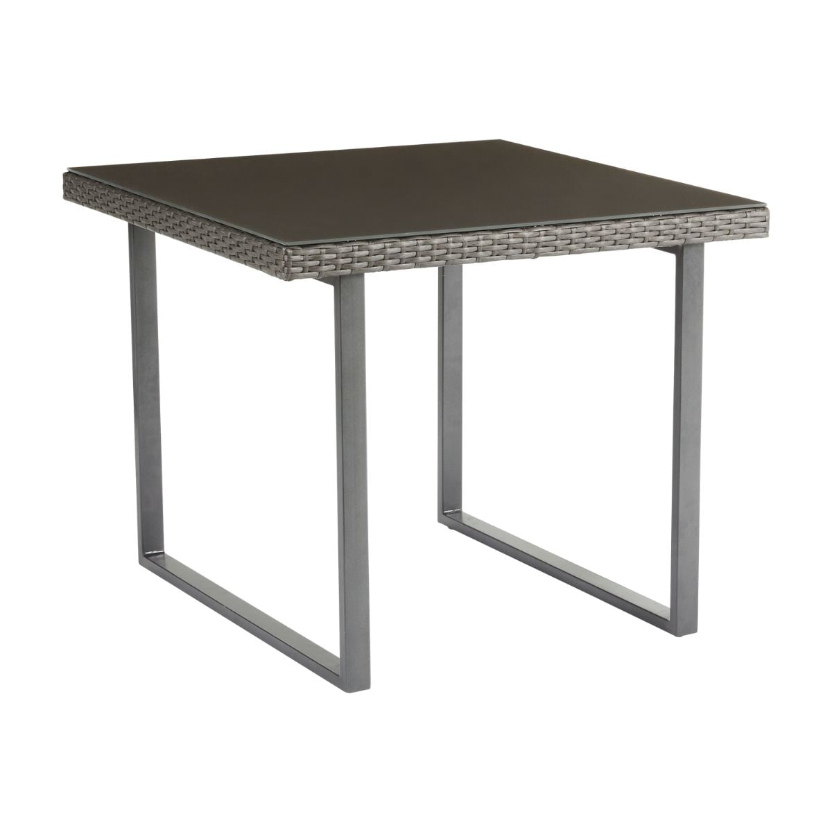 Mesa de Centro Naterial Noa Gris 80x80 $5,927