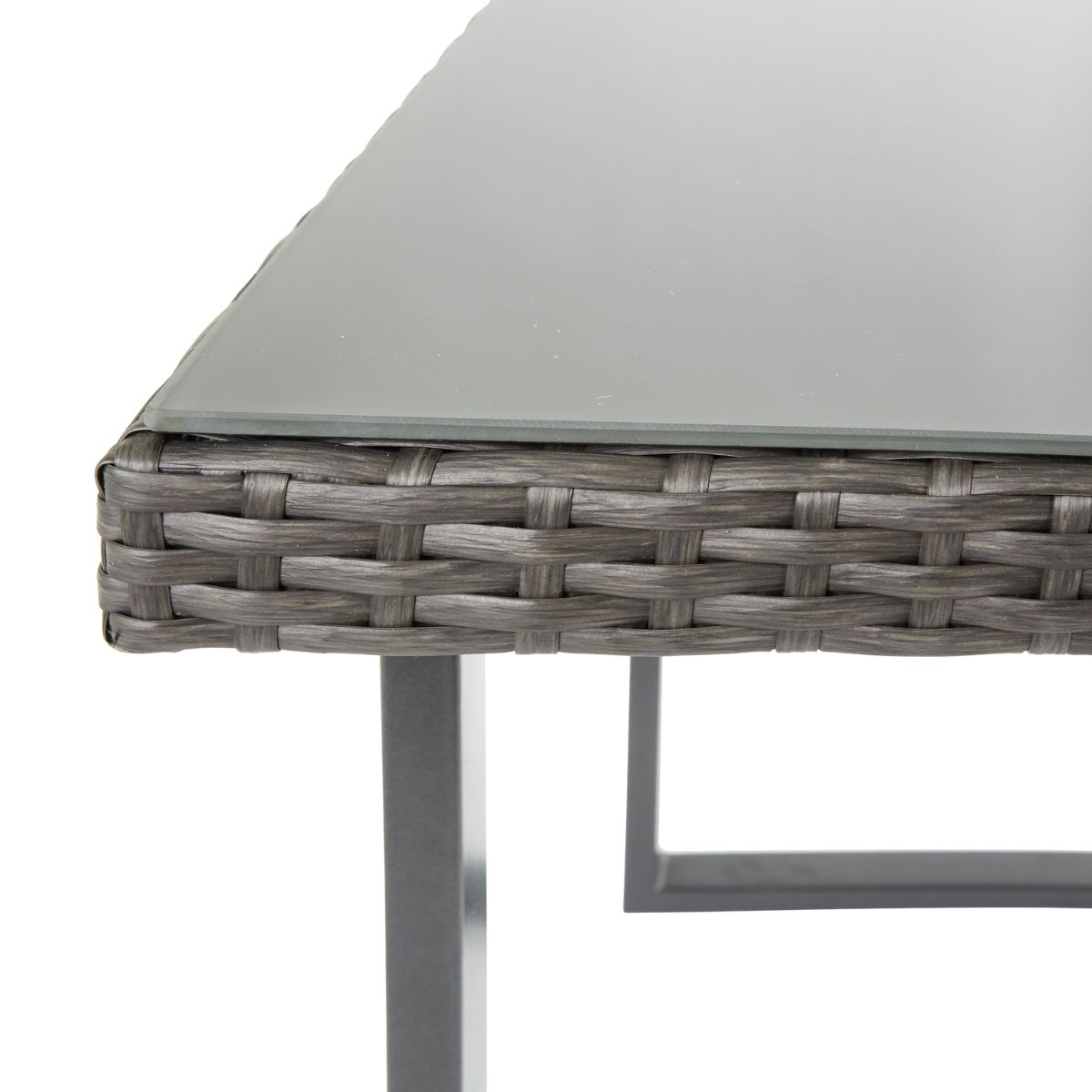 Foto 5 pulgar | Mesa de Centro Naterial Noa Gris 80x80