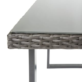 Foto 4 | Mesa de Centro Naterial Noa Gris 80x80