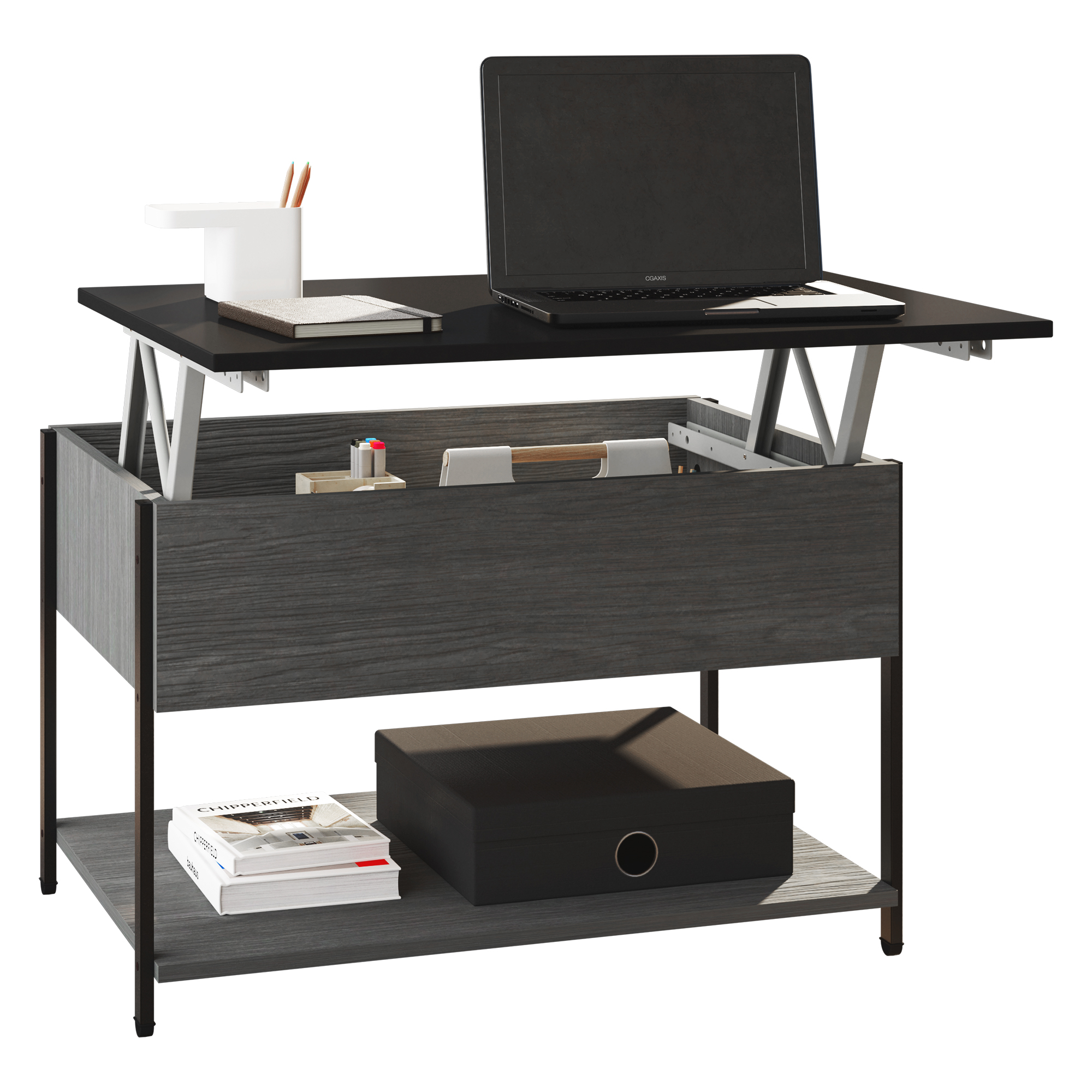 Foto 3 | Mesa de Centro Playcon Gris