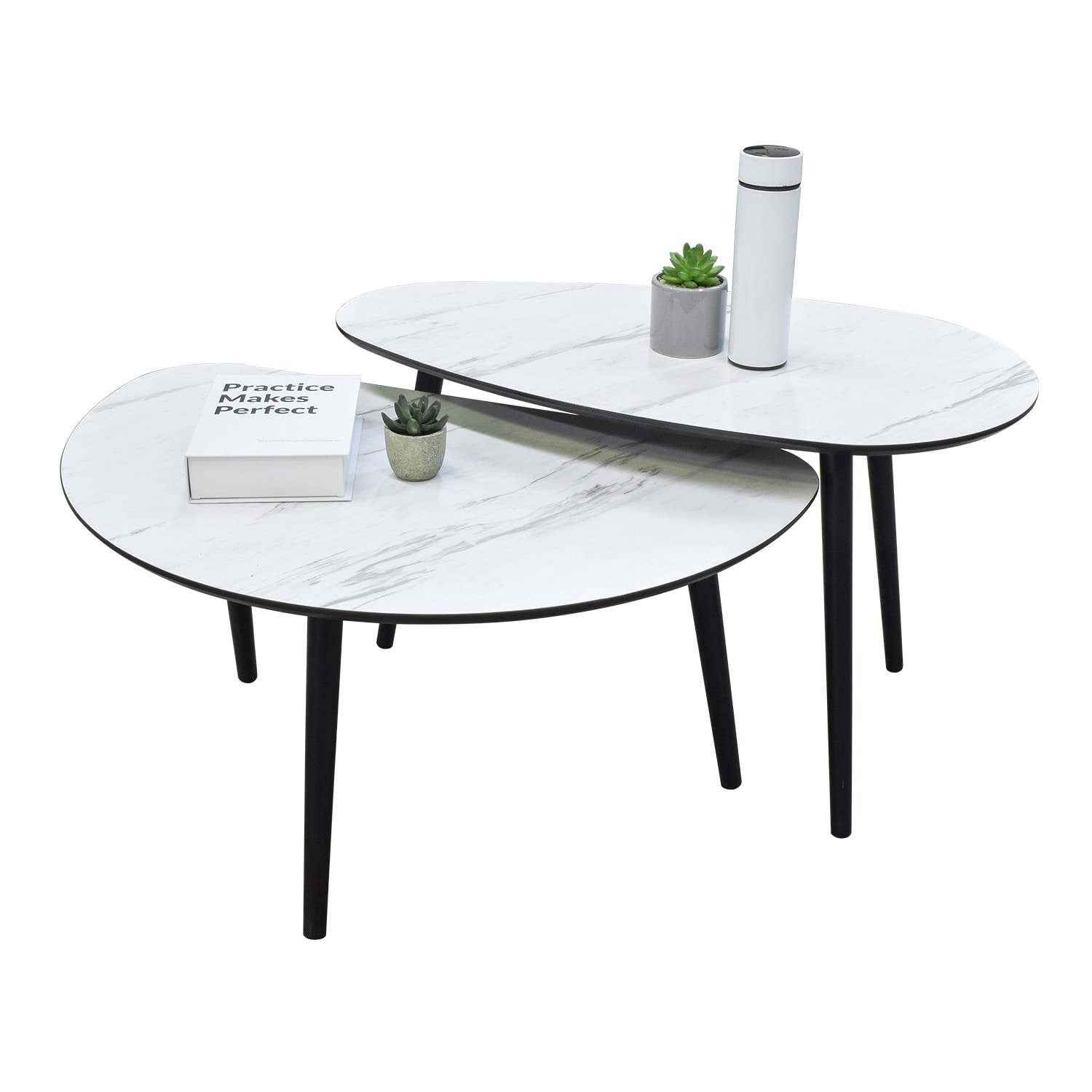 Mesa de Centro Top Living Catte Blanca $1,399