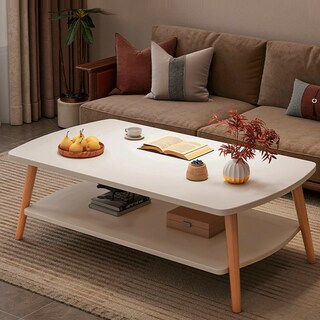 Foto 5 | Mesa de Centro Rectangular Ilios Innova Minimalista Blanca