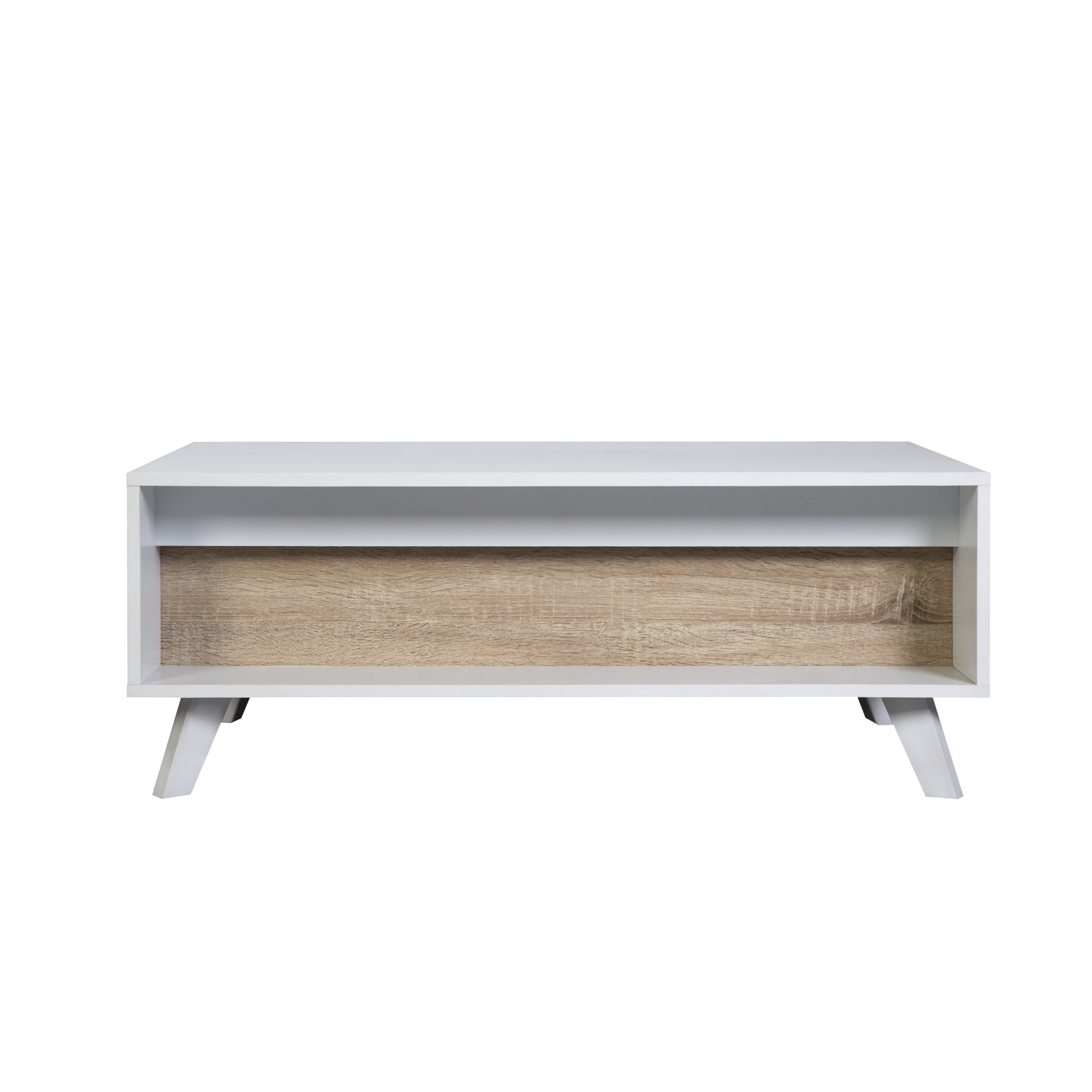 Foto 3 | Mesa De Centro Top Living Aloria Blanca Y Beige