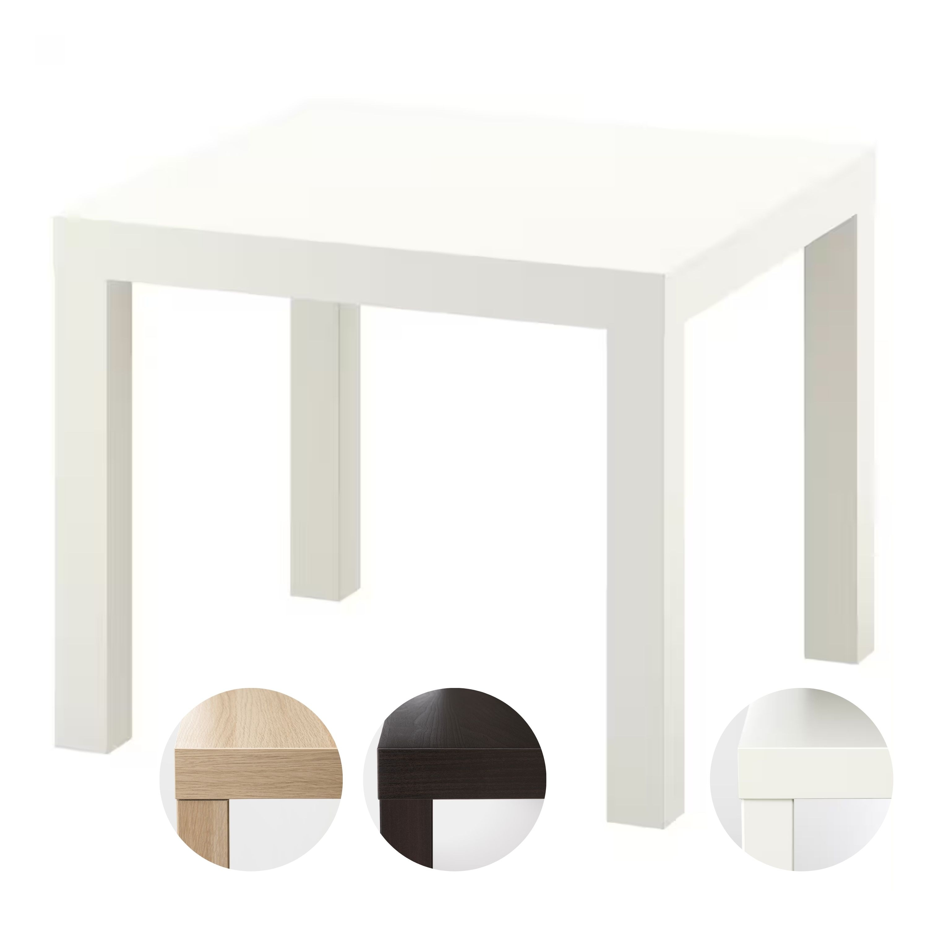 Mesa Lateral Kentrikó 55x55x45cm - Elegancia, Ligereza Y Versatilidad Para Tu Hogar $799