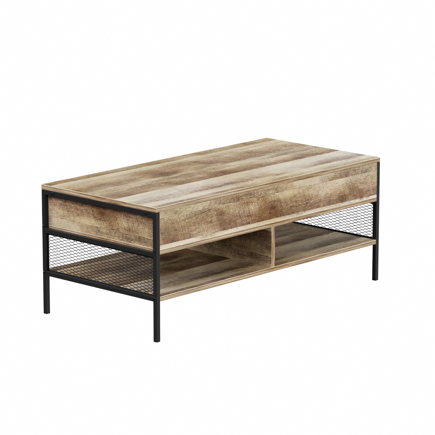 Foto 2 | Mesa de Centro Homemake Loft Coffee Marrón