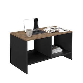 Foto 1 | Mesa de Centro Smart Moru Negro y Latte