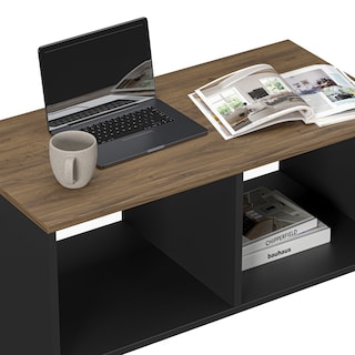 Foto 3 | Mesa de Centro Smart Moru Negro y Latte