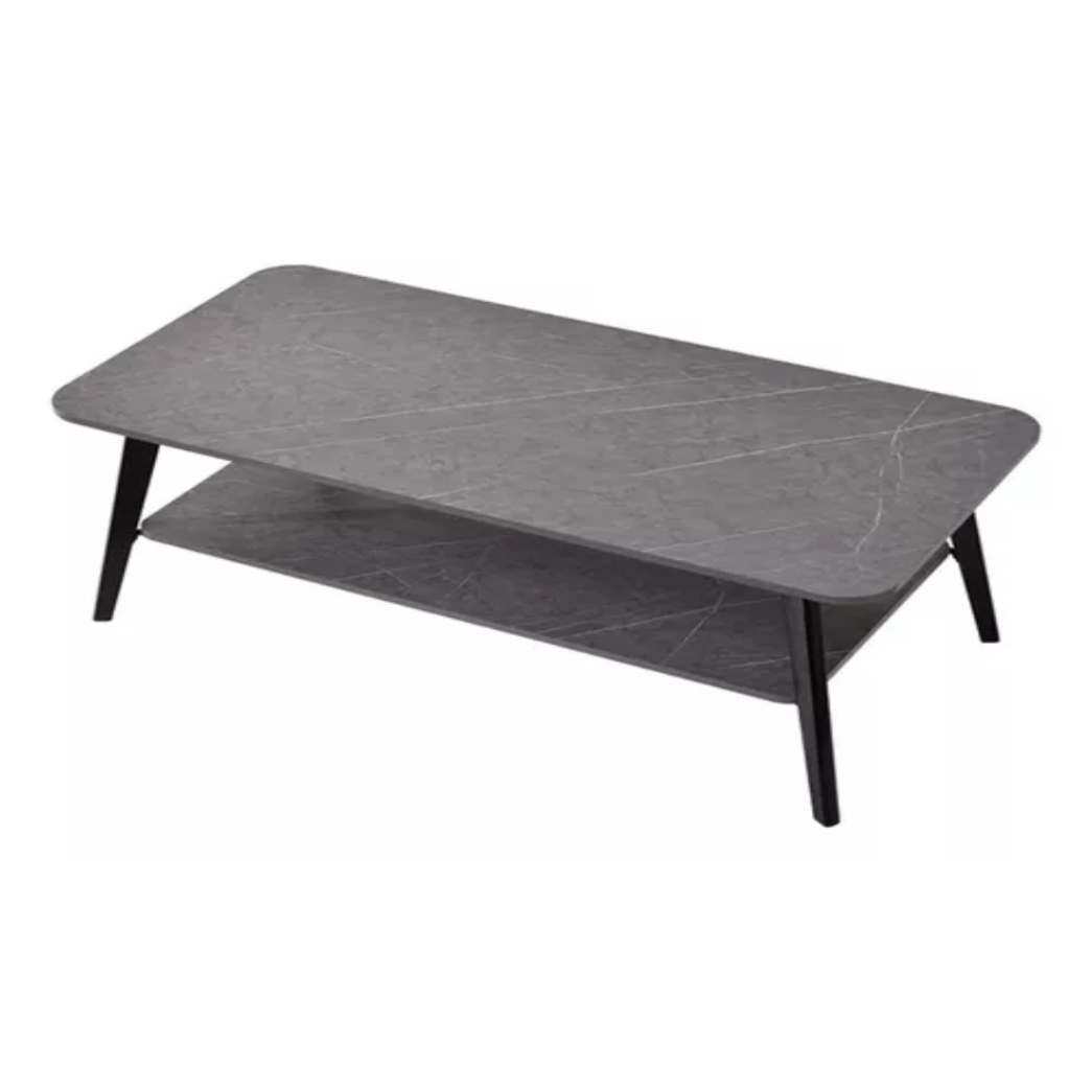 Mesa de Centro Minimalista Ilios Innova Gris