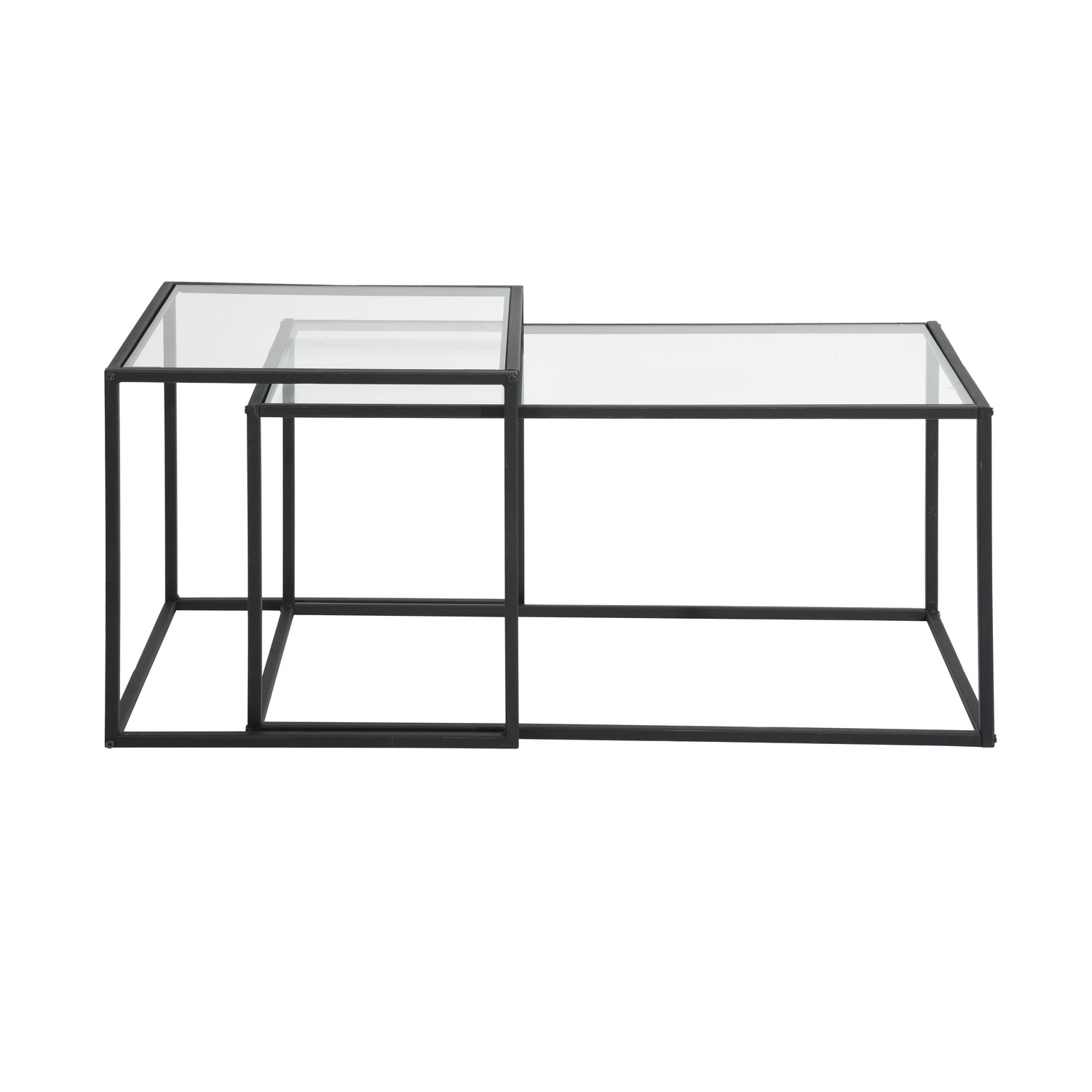 Foto 2 pulgar | Mesa de Centro Homemake Adomo Glass A
