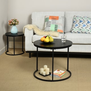 Foto 6 | Mesa de Centro Homemake Osric Negro