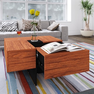 Foto 4 | Mesa Central Marsella Playcon 78.5 X 43 cm Tablero Texturizado Tzalam