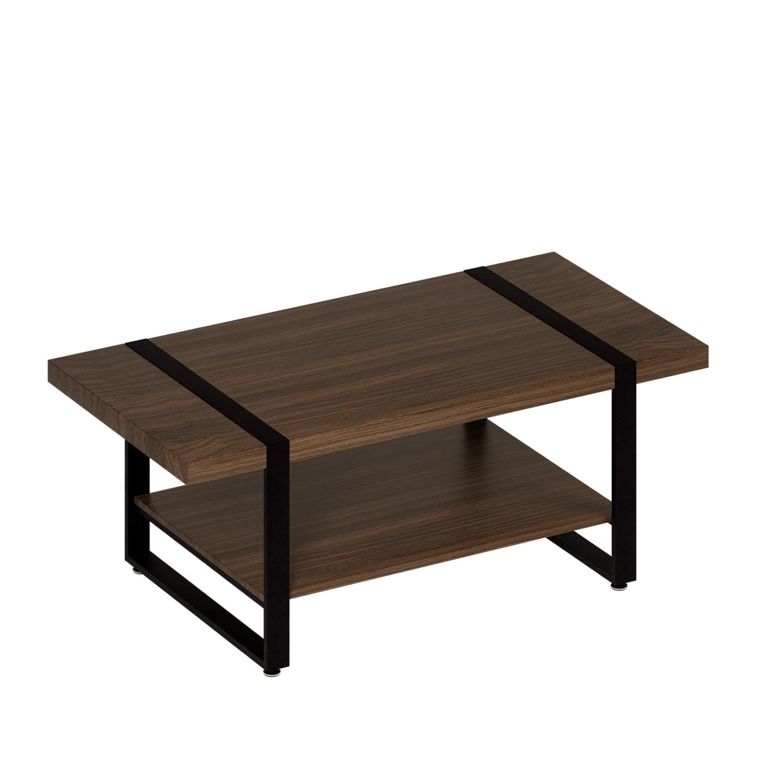 Foto 1 | Mesa De Centro De Doble Repisa Mubson. Mesa Decorativa Renna