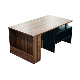 Foto 2 | Mesa De Centro Mobi Amazonas Negro Y Café