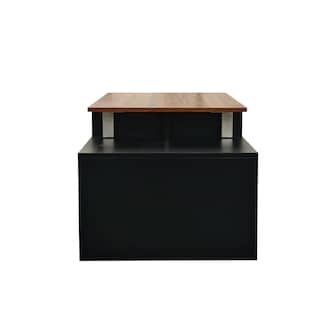 Foto 4 | Mesa De Centro Mobi Amazonas Negro Y Café