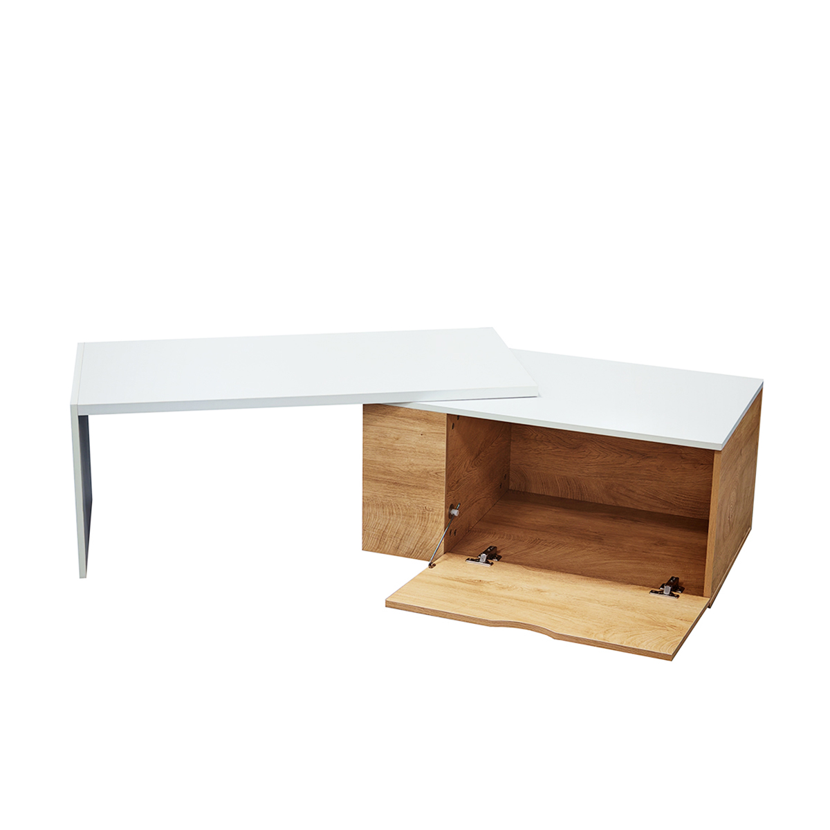 Foto 4 | Mesa De Centro Mobi Danubio Blanco
