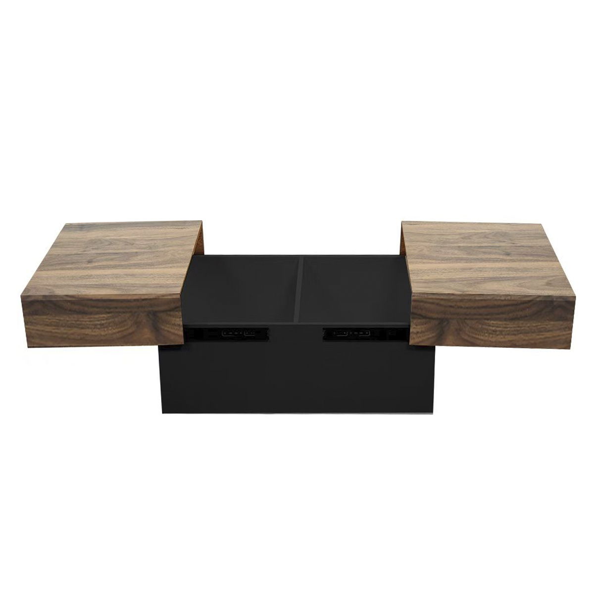 Foto 3 | Mesa De Centro Mobi Congo Negro Y Café