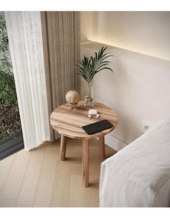 Foto 2 | Mesa Auxiliar De Lámpara O Libros Pro, Mueble O Librero Color Cafe
