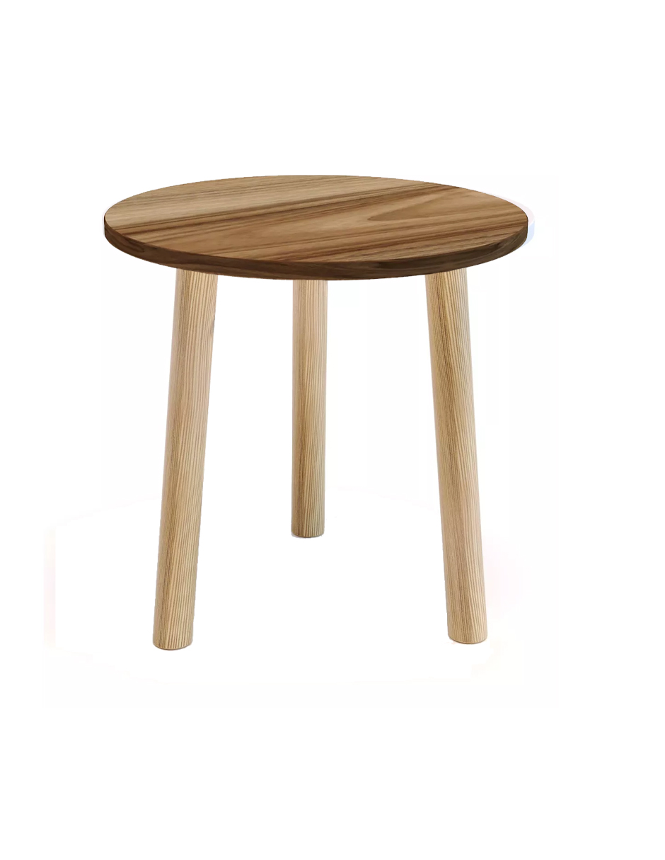 Foto 3 | Mesa Auxiliar De Lámpara O Libros Pro, Mueble O Librero Color Cafe