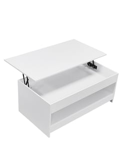 Foto 3 | Mesa de Centro Mobi Lojra Blanco