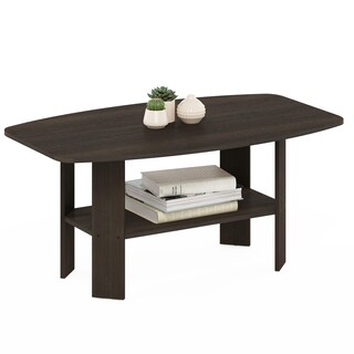 Foto 4 | Mesa De Café Furinno Simple Design, Color Marrón Oscuro - Venta Internacional.
