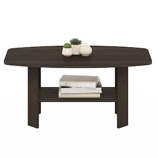 Foto 6 | Mesa De Café Furinno Simple Design, Color Marrón Oscuro - Venta Internacional.