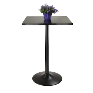 Foto 2 | Mesa De Comedor Winsome Obsidian, Paquete De 1, Color Negro - Venta Internacional.