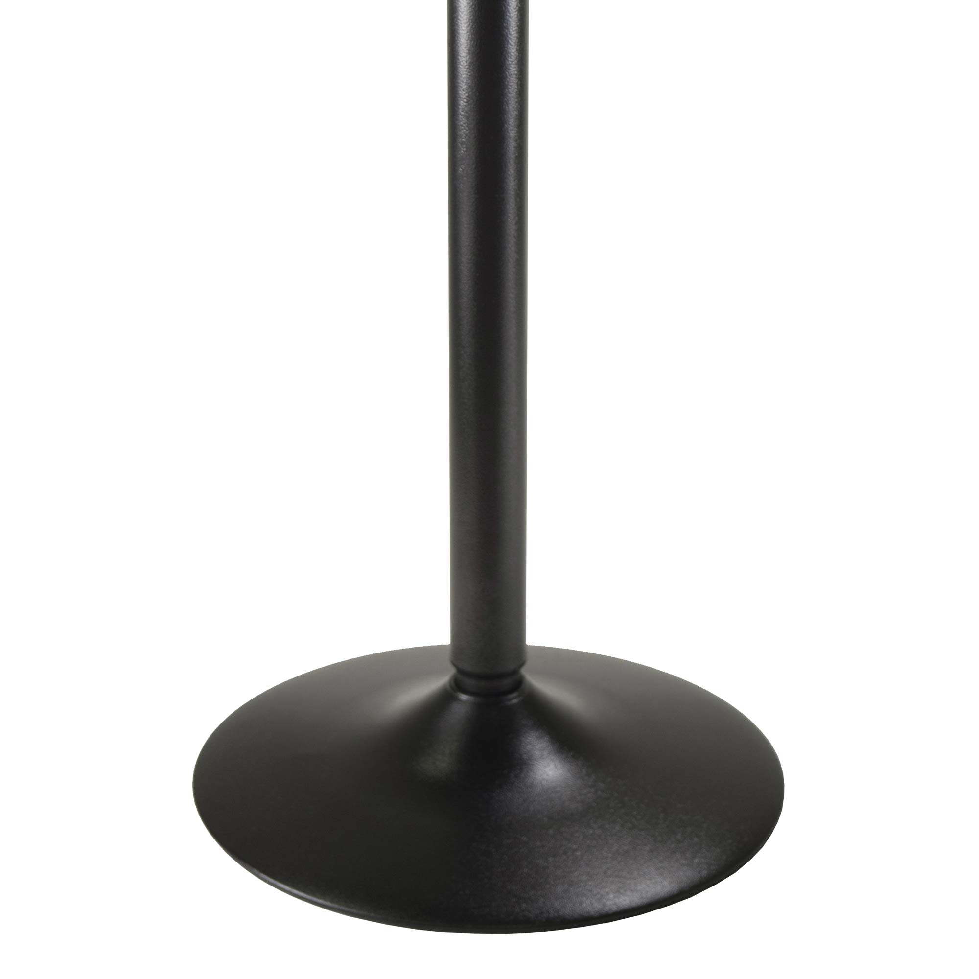 Foto 5 pulgar | Mesa De Comedor Winsome Obsidian, Paquete De 1, Color Negro - Venta Internacional.