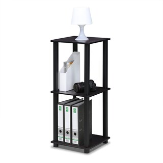 Foto 7 | Mesa Auxiliar Furinno Simplistic, Juego De 2 Unidades, Color Nogal Oscuro - Venta Internacional.