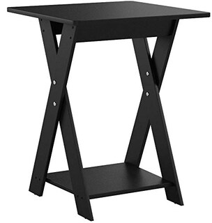 Foto 4 | Juego De Mesa Auxiliar Furinno Modern Simplistic, Paquete De 2 Unidades, Espresso - Venta Internacional.
