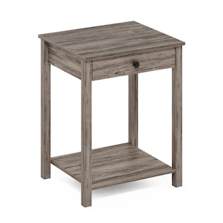Foto 1 | Mesa Auxiliar Furinno Classic Con Cajón De Roble Rústico - Venta Internacional.