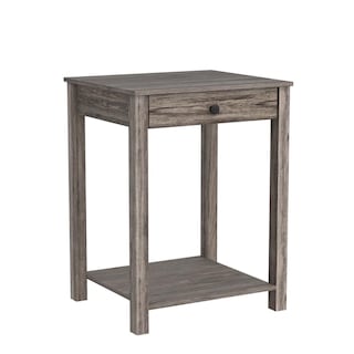 Foto 4 | Mesa Auxiliar Furinno Classic Con Cajón, Paquete De 2 Unidades, Roble Rústico - Venta Internacional.