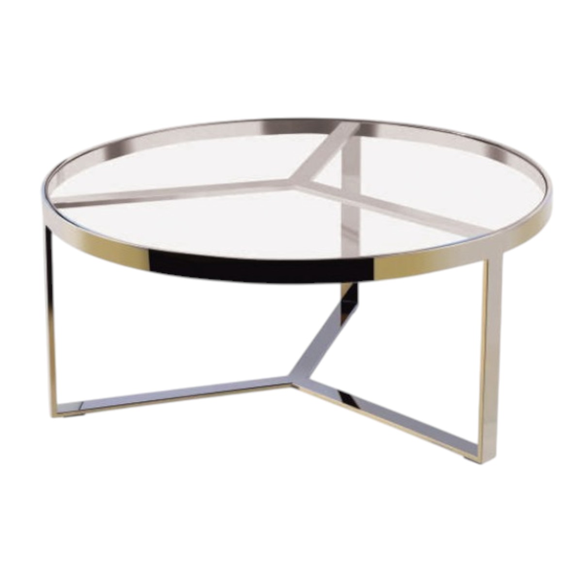 Foto 1 | Mesa De Centro Galga Gold Terzetto
