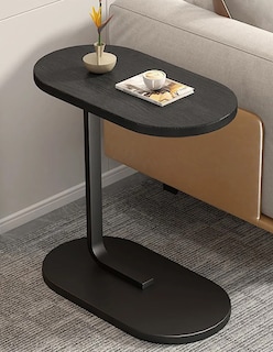 Foto 1 | Mesa De Centro Minimalista Mdf Lateral Color Negro