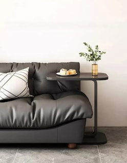 Foto 2 | Mesa De Centro Minimalista Mdf Lateral Color Negro