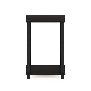 Foto 4 | Mesa Auxiliar Furinno Simplistic, Paquete De 2 Unidades, Color Espresso Y Negro - Venta Internacional.