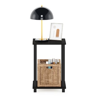 Foto 7 | Mesa Auxiliar Furinno Simplistic, Paquete De 2 Unidades, Color Espresso Y Negro - Venta Internacional.