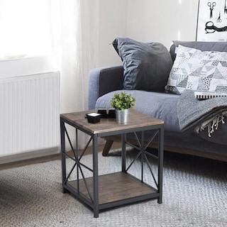 Foto 1 | Mesa De Centro Furniturer Shape Marrón