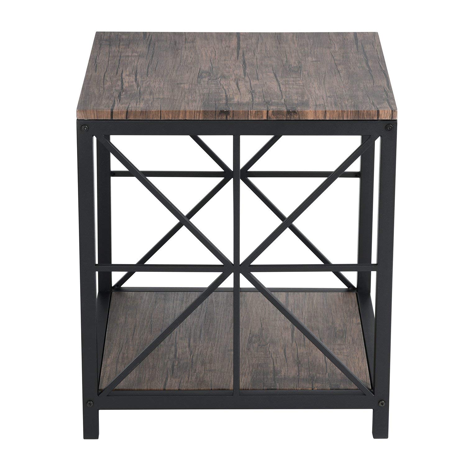 Foto 2 | Mesa De Centro Furniturer Shape Marrón