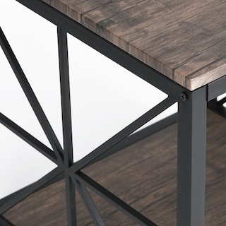 Foto 3 | Mesa De Centro Furniturer Shape Marrón