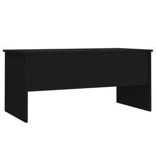 Foto 5 | Mesa De Café Vidaxl De Madera De Ingeniería Negra Con Almacenamiento - Venta Internacional.