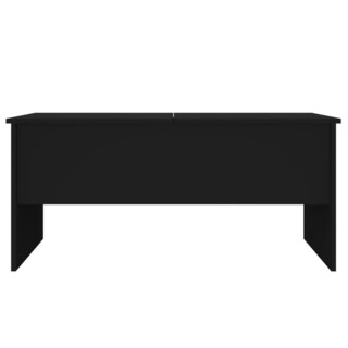 Foto 6 | Mesa De Café Vidaxl De Madera De Ingeniería Negra Con Almacenamiento - Venta Internacional.