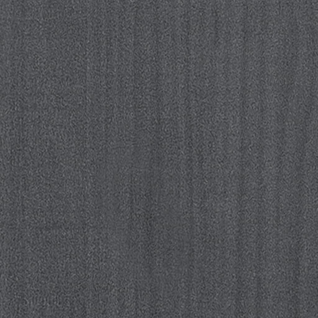 Foto 8 pulgar | Mesa De Café Vidaxl De Madera De Pino Maciza Gris 75x50x33 5 Cm - Venta Internacional.
