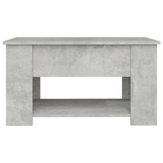 Foto 6 | Mesa De Café Vidaxl Concrete Grey Engineered Wood 79x49x41 Cm - Venta Internacional.