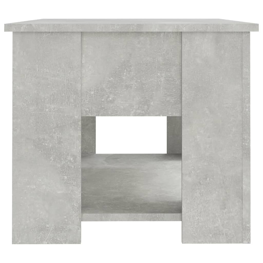 Foto 8 pulgar | Mesa De Café Vidaxl Concrete Grey Engineered Wood 79x49x41 Cm - Venta Internacional.