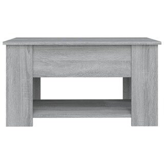 Foto 6 | Mesa De Café Vidaxl Madera De Ingeniería Sonoma Gris 79 X 49 X 41 Cm - Venta Internacional.