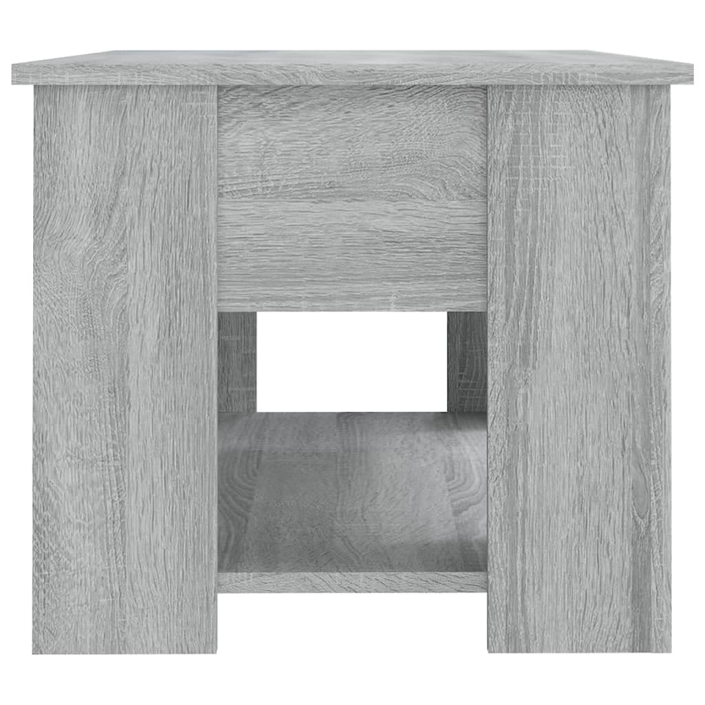 Foto 8 pulgar | Mesa De Café Vidaxl  Madera De Ingeniería Sonoma Gris  79 X 49 X 41 Cm - Venta Internacional.