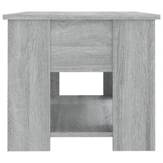 Foto 7 | Mesa De Café Vidaxl Madera De Ingeniería Sonoma Gris 79 X 49 X 41 Cm - Venta Internacional.